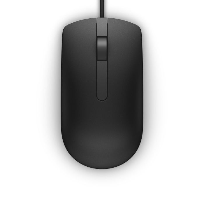 Dell MS116 Ratón Óptico con Cable 1000 DPI Negro Ambidextro, 2 Botones, USB Tipo A para Oficina 1