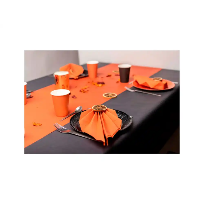 Pronappe Mantel Spunbond Polipropileno Repelente Al Agua Reciclable 100% Negro Rollo 1,20m 7