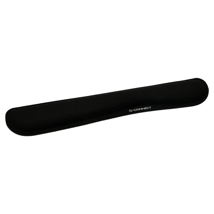 Q-connect Reposamuñecas Memory Foam para Teclado Color Negro 460x85x25 mm 2