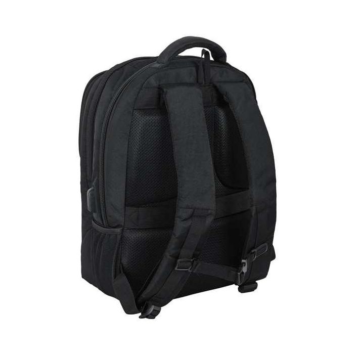 Mochila para Portátil y Tablet con Salida USB Safta 15,6'' Negro 30 x 43 x 16 cm 19 Mochila para Portátil y Tablet con Salida USB Safta 15,6'' Negro 30 x 43 x 16 cm 19