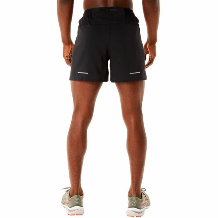 Pantalones Cortos Deportivos para Hombre Asics Road 5IN Negro 1