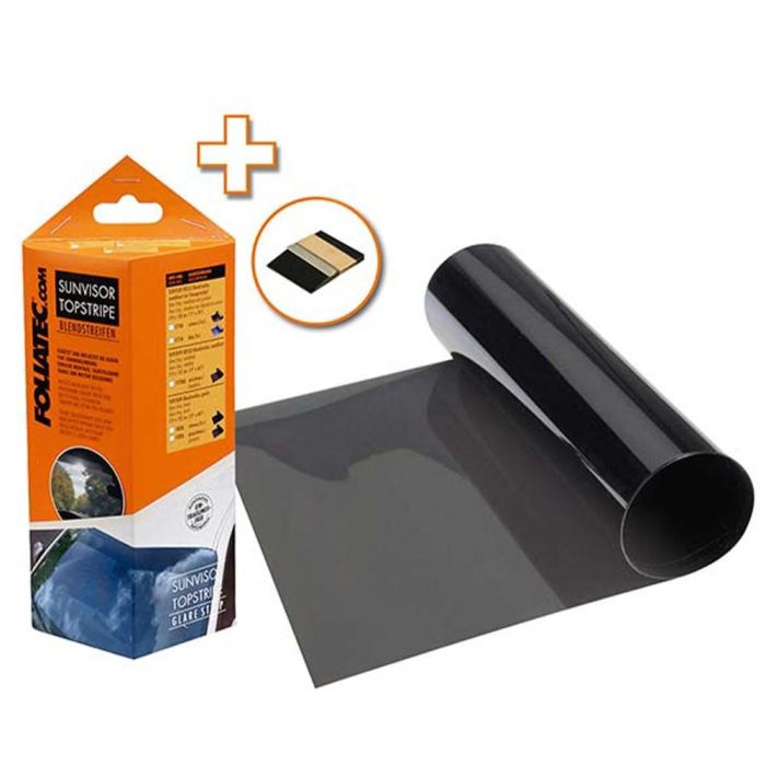 Foliatec FO1225 Tira Antideslumbramiento Smoke Grislight 15 X 152 cm