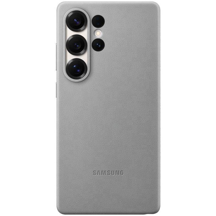 Samsung EF-VS938 Funda Kindsuit para Galaxy S25 Ultra, Protección contra Caídas y Rayones, Imitación Piel, Gris 8