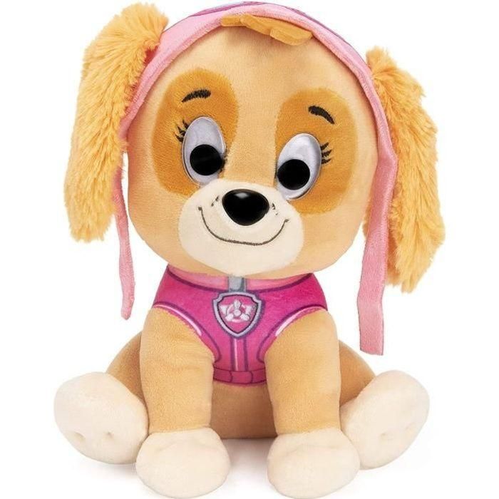 PATRULLA - PELUCHE 25 CM STELLA Paw Patrol Gund - 6058446 - Peluche suave y lavable a partir de 12 meses