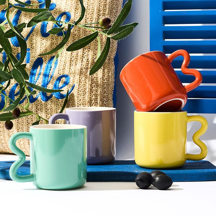 Mug Con Asa Zig Zag 340 Ml Home Deco Factory 1 Mug Con Asa Zig Zag 340 Ml Home Deco Factory 1