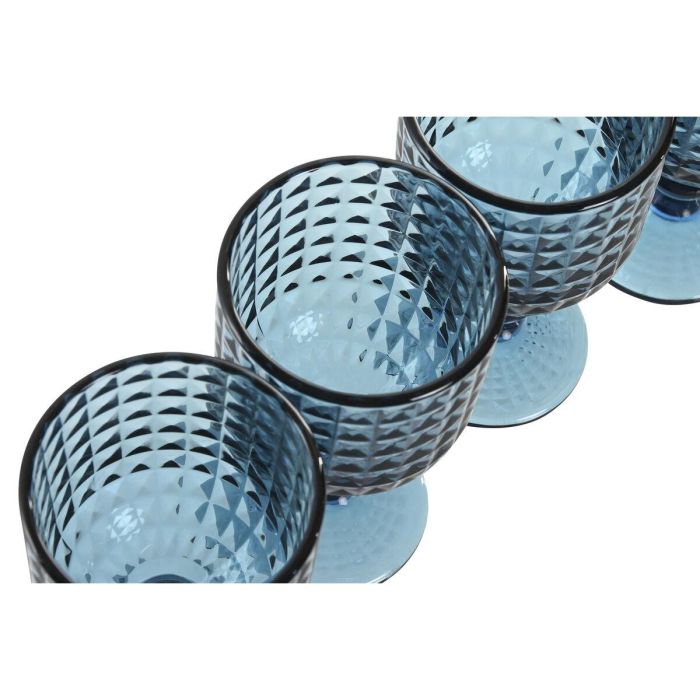 Copa Basicos DKD Home Decor Azul 8 x 14.5 x 8 cm Set de 6 2 Copa Basicos DKD Home Decor Azul 8 x 14.5 x 8 cm Set de 6 2