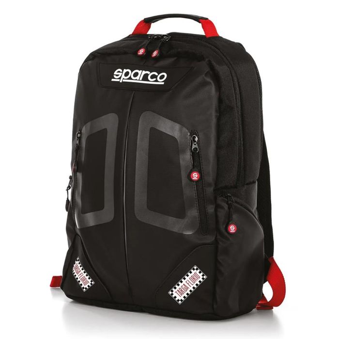 Sparco S016440NRRS Mochila Stage Negro-Rojo 15L, portátil 15", ligera, resistente al agua, automovilismo Sparco S016440NRRS Mochila Stage Negro-Rojo 15L, portátil 15", ligera, resistente al agua, automovilismo