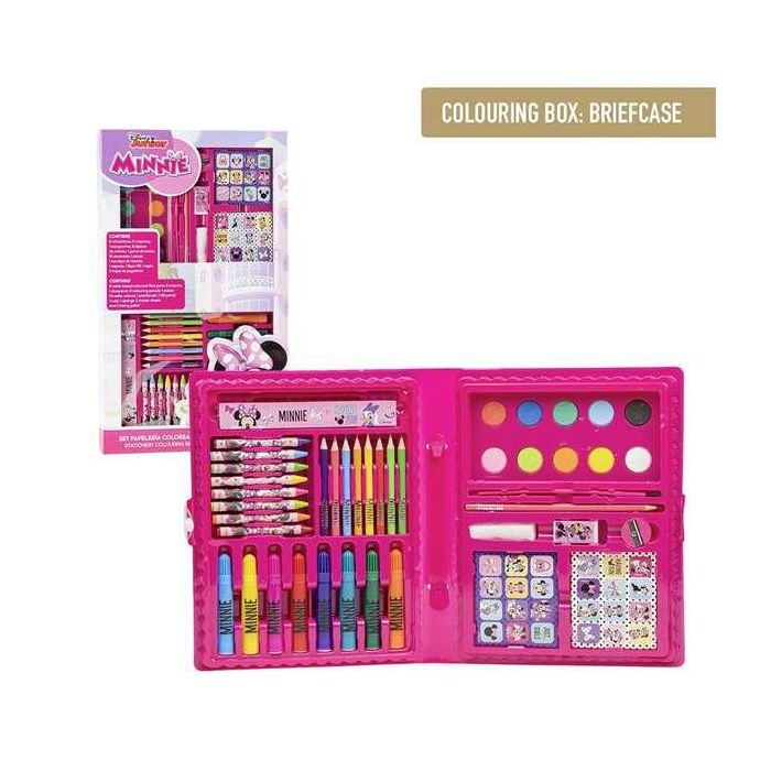 Cerdá Set Papelería Coloreable Caja Minnie 45.0x26.70x 3 cm 4
