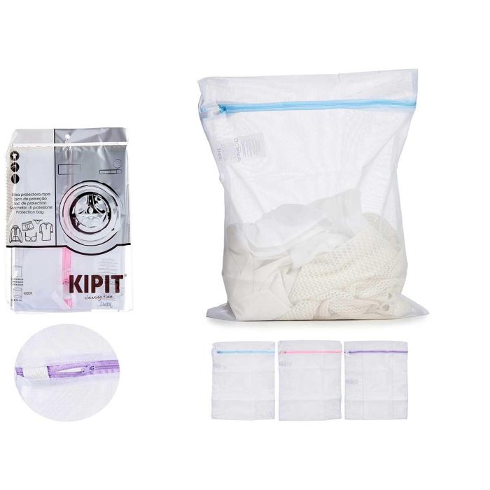 Bolsa Lavadora Kipit 40x50 cm - Poliéster, Colores Surtidos (48 Unidades) 0 Bolsa Lavadora Kipit 40x50 cm - Poliéster, Colores Surtidos (48 Unidades) 0