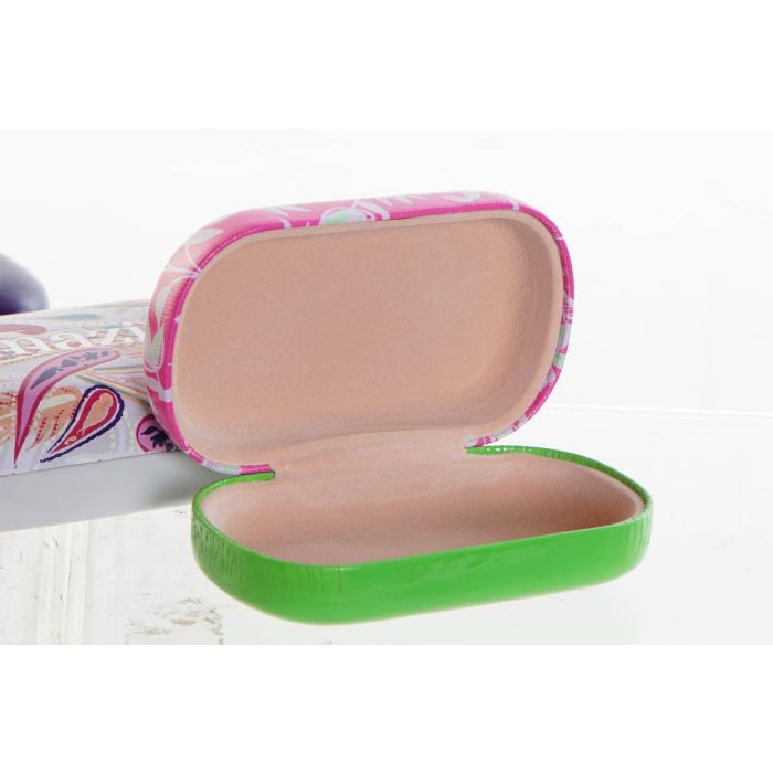 DKD Home Decor Estuche Lentillas Moderno Colección Daydream, de PU y Metal, Colores Surtidos, 9.6x5.7x3 cm, Pack de 12 Unidades 2 DKD Home Decor Estuche Lentillas Moderno Colección Daydream, de PU y Metal, Colores Surtidos, 9.6x5.7x3 cm, Pack de 12 Unidades 2