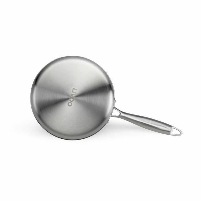 Brigade - Cacerola de acero inoxidable de 18 cm - LIVOO - MEP160 - Triplemente acero inoxidable - Apta para todo tipo de fuegos, incluida la inducción - Fabricada en Francia 3 Brigade - Cacerola de acero inoxidable de 18 cm - LIVOO - MEP160 - Triplemente acero inoxidable - Apta para todo tipo de fuegos, incluida la inducción - Fabricada en Francia 3