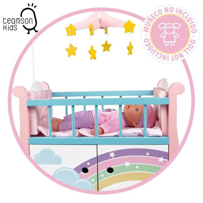 Cuna para Muñecas Teamson BBQ 57 x 81 x 31 cm 3 Cuna para Muñecas Teamson BBQ 57 x 81 x 31 cm 3
