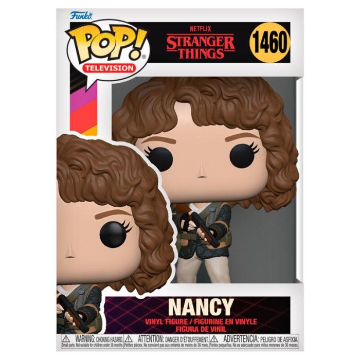 Funko Pop Stranger Things Temporada 4 Nancy - Figura de Vinilo de 9 cm con Caja Original 0 Funko Pop Stranger Things Temporada 4 Nancy - Figura de Vinilo de 9 cm con Caja Original 0