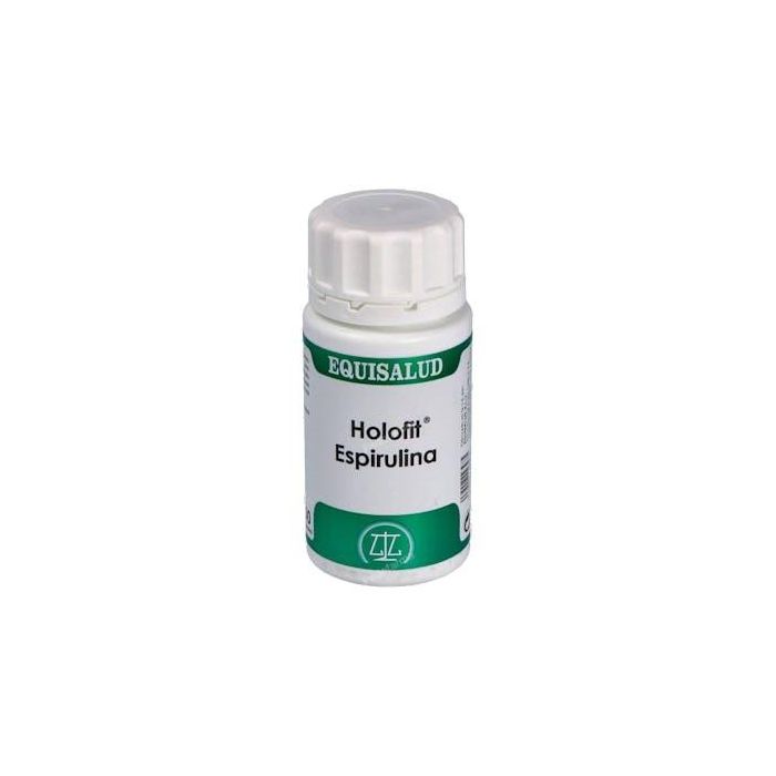 EQUISALUD Holofit Espirulina 50 Cápsulas, Complemento Alimenticio rico en proteínas y nutrientes, Apto para vegetarianos y diabéticos