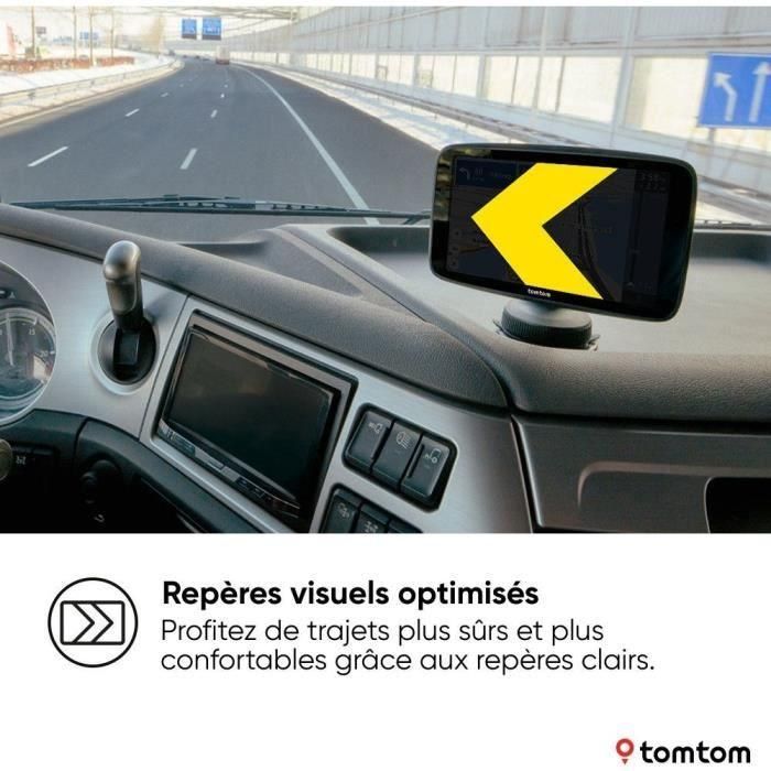 GPS para vehículos pesados - TOM TOM - GO Expert Plus - Pantalla HD 7 - Mapas del mundo Premium Pack 2 GPS para vehículos pesados - TOM TOM - GO Expert Plus - Pantalla HD 7 - Mapas del mundo Premium Pack 2