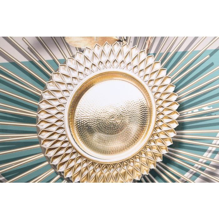 DKD Home Decor Cuadro Decorativo Abstracto Glam Beige Verde 160x80 cm Set de 2 Unidades de Aluminio Mdf 3