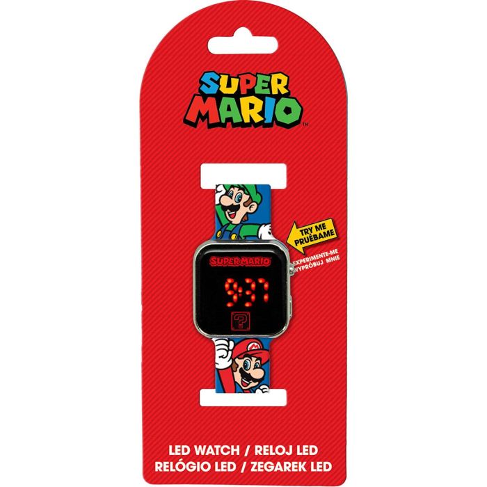 Kids Licensing Reloj GSM4236 Super Mario Digital Led Cierre Hebilla Ajustable +3 Años 1 Kids Licensing Reloj GSM4236 Super Mario Digital Led Cierre Hebilla Ajustable +3 Años 1