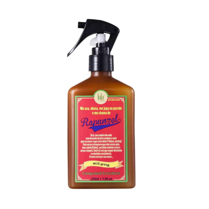Lola Cosmetics Rapunzel Milk - Acondicionador Sin Aclarado Para Prevenir el Encanecimiento e Hidratar Cabello Seco 250ml