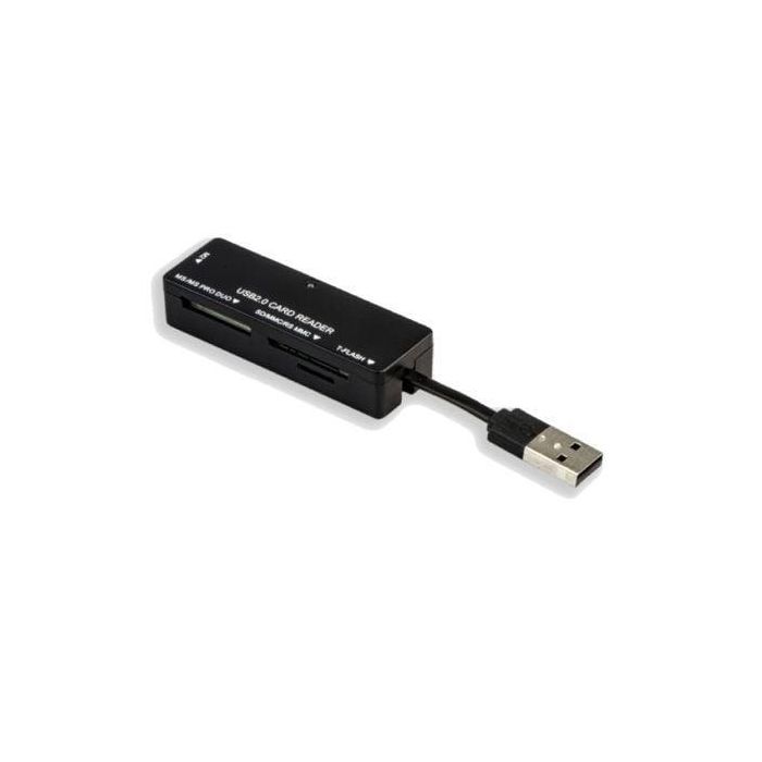 LECTOR DE TARJETAS EXTERNO GEBL 30023 - SOPORTA MICRO SD/SD/MMC/RS MMC/MS/MS PRO/MS DUO/ M2 - USB 2.0 LECTOR DE TARJETAS EXTERNO GEBL 30023 - SOPORTA MICRO SD/SD/MMC/RS MMC/MS/MS PRO/MS DUO/ M2 - USB 2.0