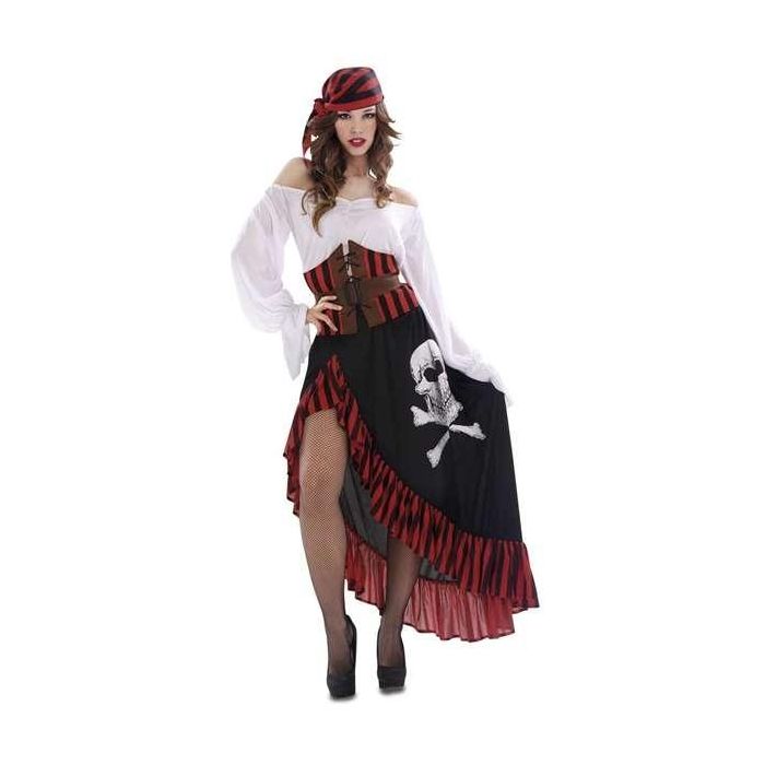Disfraz bandana pirate pañuelo, vestido, corsé y cinturón talla XXL 1 Disfraz bandana pirate pañuelo, vestido, corsé y cinturón talla XXL 1
