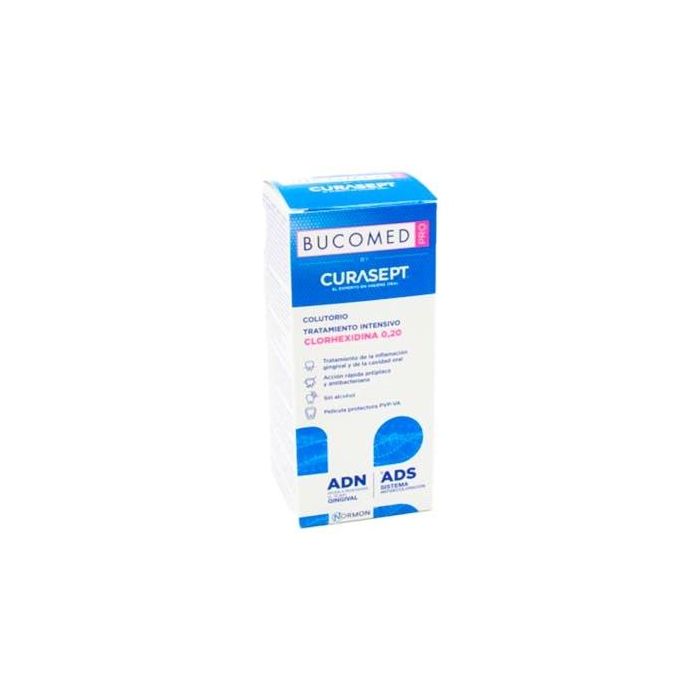 BUCOMED Pro Clorhexidina 0,20% Colutorio Bucal Antiséptico 200 ml