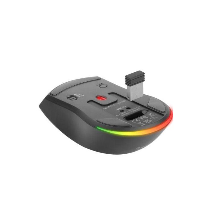 Ratón Gaming Inalámbrico Mars Gaming MM-T3/ Batería recargable/ Hasta 14400 DPI 4 Ratón Gaming Inalámbrico Mars Gaming MM-T3/ Batería recargable/ Hasta 14400 DPI 4