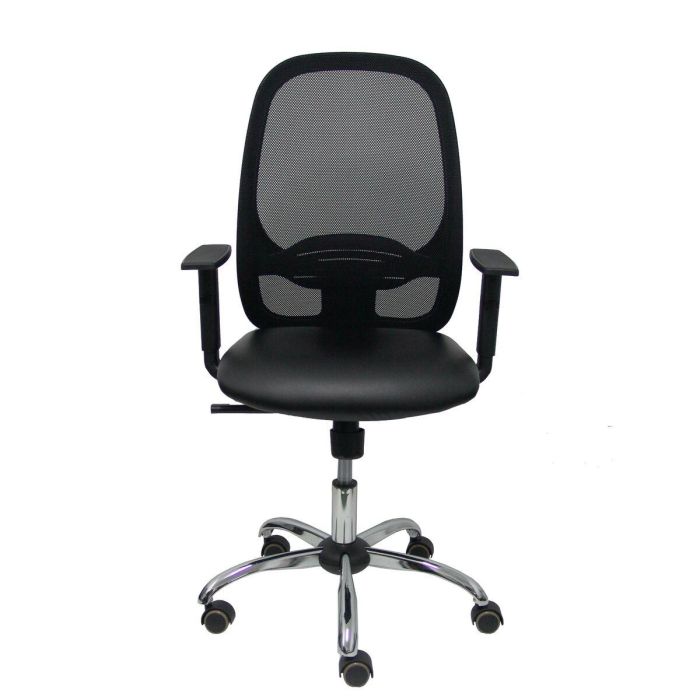 Silla de Oficina P&C 10CCRRN Con reposabrazos Negro 6