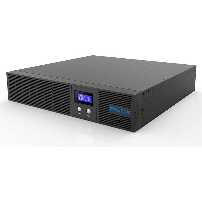 SAI Línea Interactiva Phasak Protekt Rack/ 2160VA-1400W/ 4 Salidas/ Formato Rack