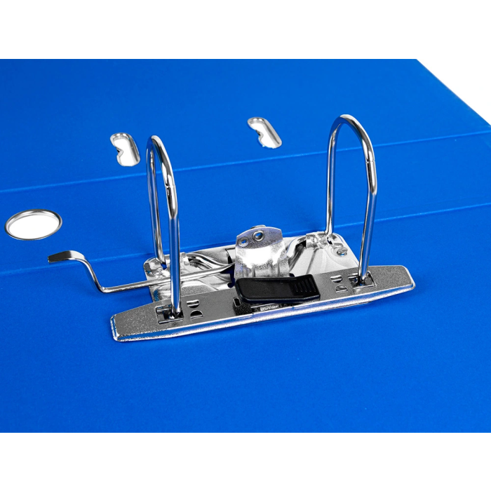 Liderpapel Archivador Folio 2 Anillas Mecanismo de Palanca 75mm Azul 6