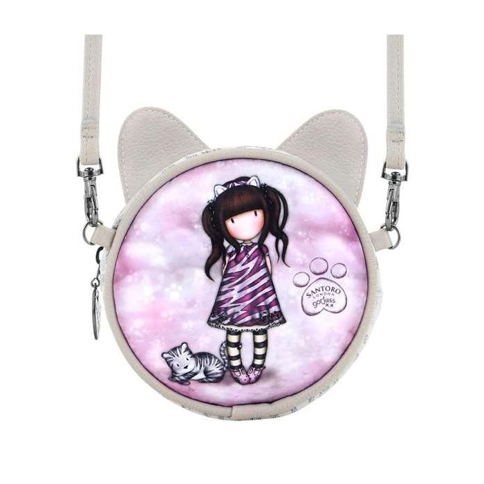 Bolso Bandolera Gorjuss Ruby wild Gris (13,5 x 5,5 x 13,5 cm)