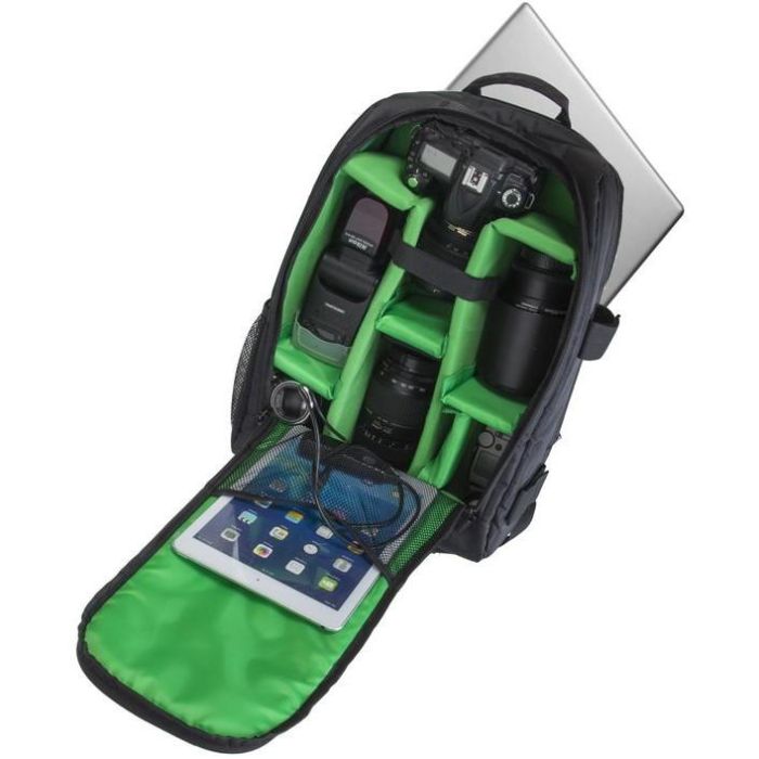 Riva Kamerarucksack Green Mantis 8Fächer grün-schwarz 7490 6