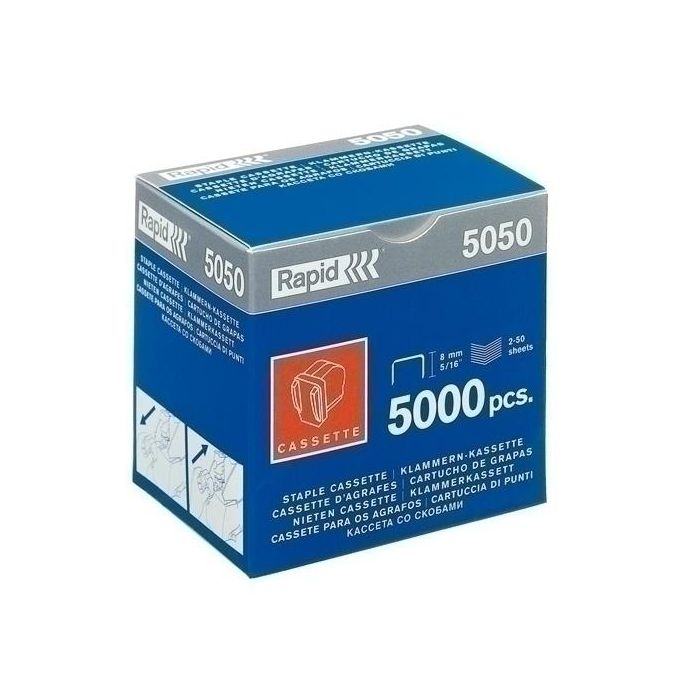 Rapid Grapas Para 5050E - Cartucho De 5000