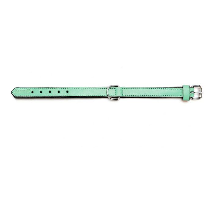 Collar Piel Acolchado 30 cm X 15 mm Verde 6 Collar Piel Acolchado 30 cm X 15 mm Verde 6