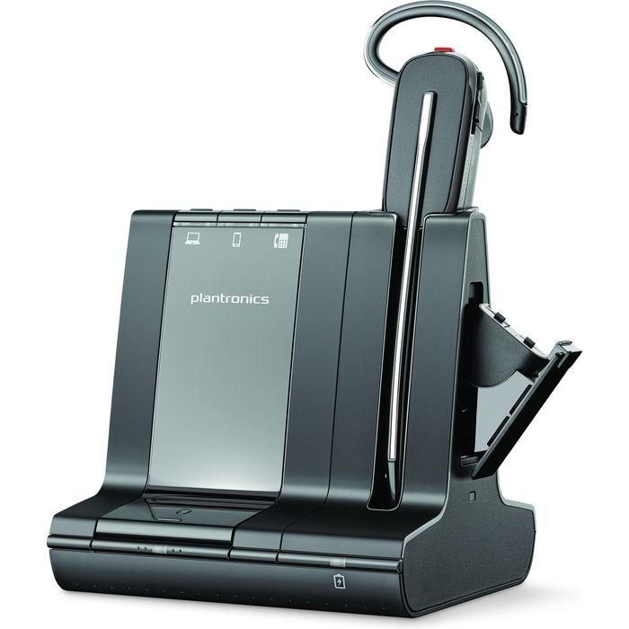 Poly Savi 8200 Auricular DECT Inalámbrico Profesional 3-Vías (PC/Móvil/Fijo) con ANC, Batería Intercambiable, Mono/Estéreo/Convertible Poly Savi 8200 Auricular DECT Inalámbrico Profesional 3-Vías (PC/Móvil/Fijo) con ANC, Batería Intercambiable, Mono/Estéreo/Convertible