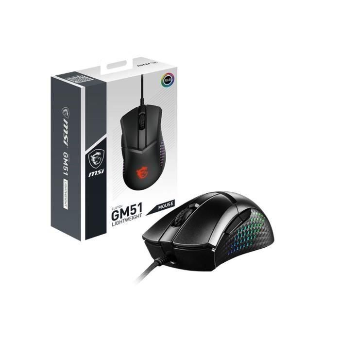 Ratón gaming con cable - MSI - CLUTCH GM51 LIGHTWEIGHT 4