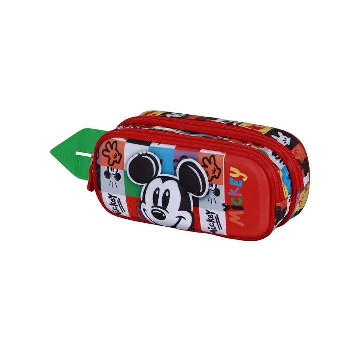 Karactermania Estuche Portatodo Doble 3D Mickey Mouse Mood Multicolor 2 Compartimentos 22 x 8 x 10 cm 1 Karactermania Estuche Portatodo Doble 3D Mickey Mouse Mood Multicolor 2 Compartimentos 22 x 8 x 10 cm 1