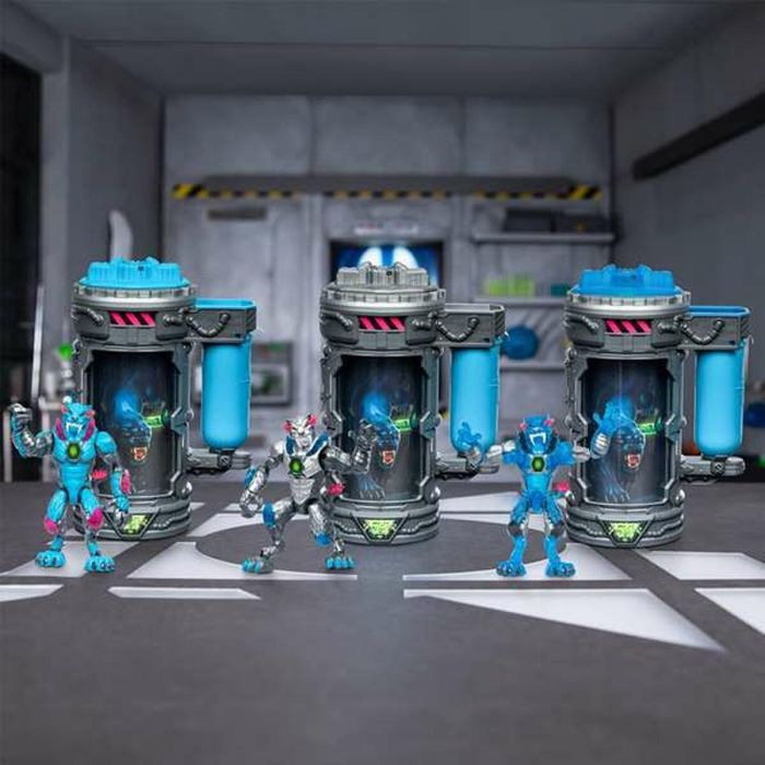 Figura mr. beast figuras mutantes 14 cm ¡añade líquido, pulsa el escáner dactilar y revela tu mutador! - modelos surtidos 2