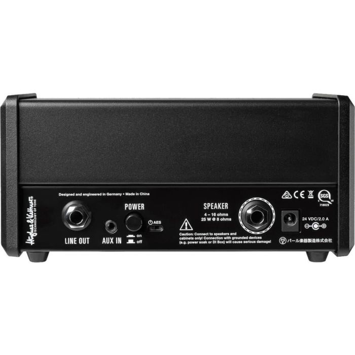 Hughes & Kettner Cabezal Nano Spirit Of Rock 50W. Tecnología Spirit Tone Generator para sonido rock analógico y dinámico.