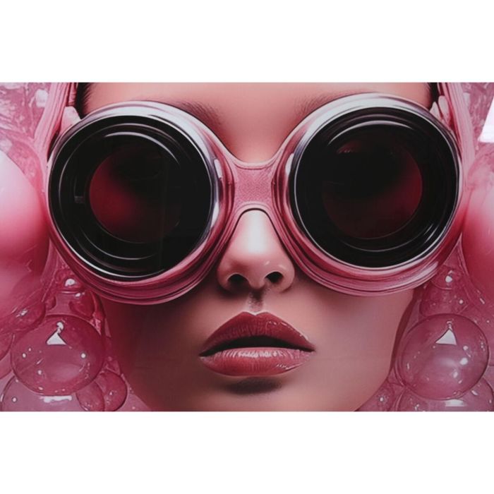 Cuadro Home ESPRIT Rosa Impreso 120 x 4 x 120 cm 3 Cuadro Home ESPRIT Rosa Impreso 120 x 4 x 120 cm 3