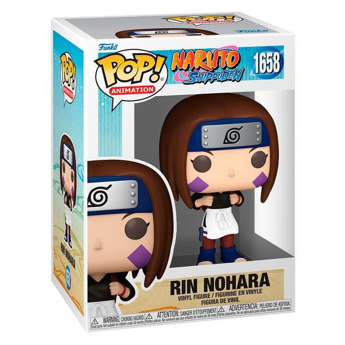 Funko Pop Naruto Shippuden Rin Nohara - Figura de Vinilo de 9 cm con Caja Original 0 Funko Pop Naruto Shippuden Rin Nohara - Figura de Vinilo de 9 cm con Caja Original 0
