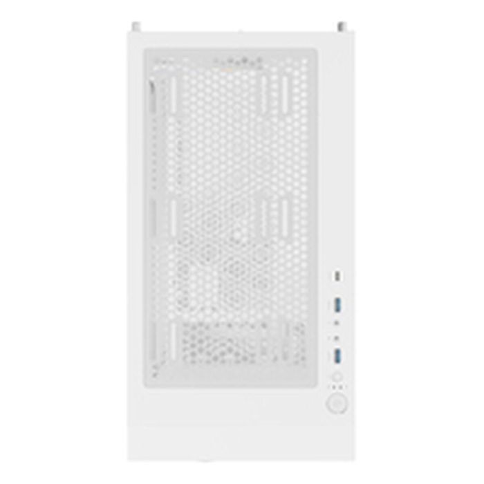 GENESIS Diaxid 605 ARGB Carcasa PC Gaming Midi Tower Blanco con Panel Vidrio Templado, Soporte AIO 420mm y USB-C 2 GENESIS Diaxid 605 ARGB Carcasa PC Gaming Midi Tower Blanco con Panel Vidrio Templado, Soporte AIO 420mm y USB-C 2