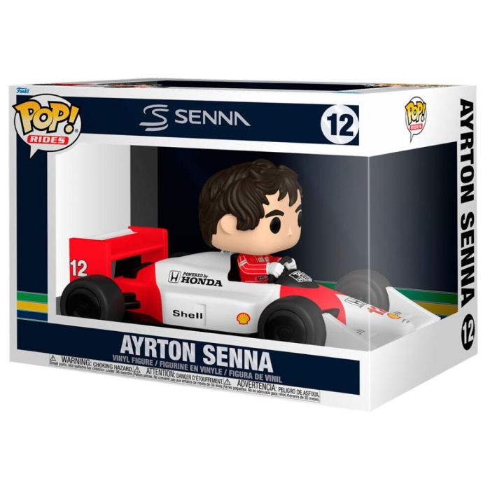 Figura POP Rides Super Deluxe Formula 1 McLaren Ayrton Senna 1