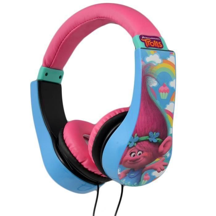 TROLLS auriculares Kidsafe