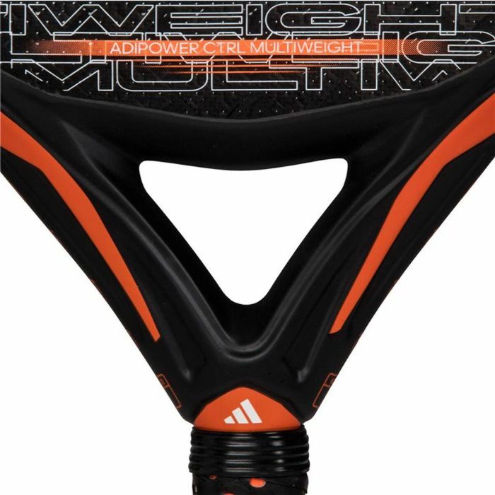 Pala de Pádel Adidas Adipower Multiweight Control 3.3 2024 (Alex Ruiz)/ Negra y Naranja 5