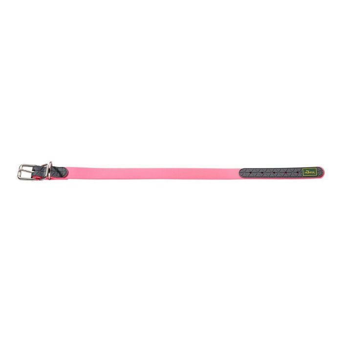 Hunter Collar Convenience Cuello 33-41 cm S-M Rosa Fluorescente Para Uso Diario Resistente Lavable