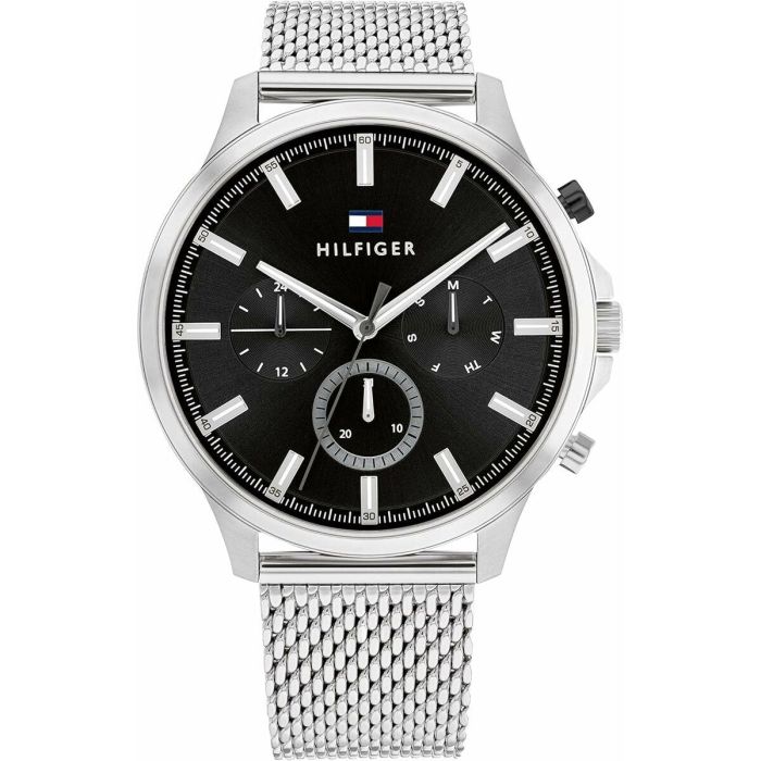 Reloj Hombre Tommy Hilfiger 1683473 Negro Plateado