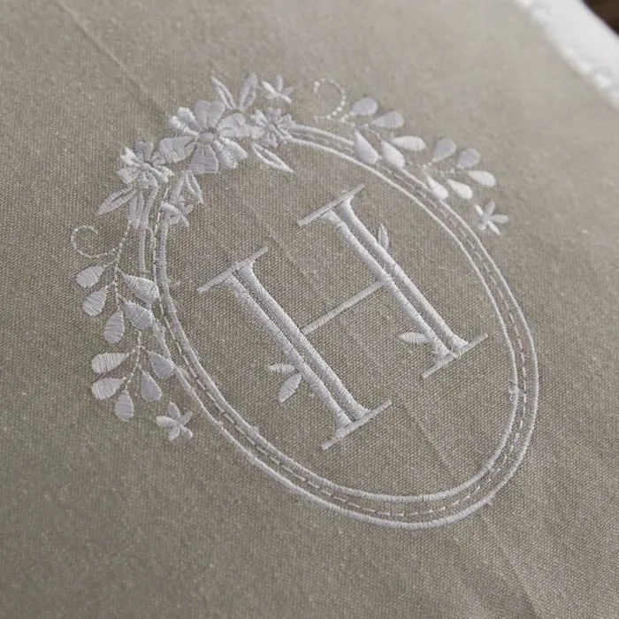 Today Cojín TOD1700216549240 Slub x Chambray x Bordado Berenice 40 x 40 cm 2