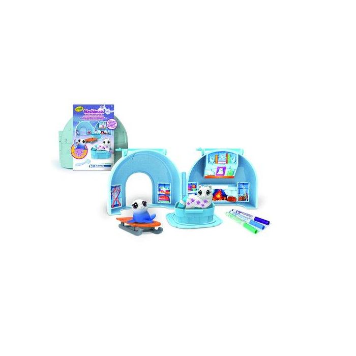 Juego Crayola Washimals Polar - Casita Iglu (+3 Años)