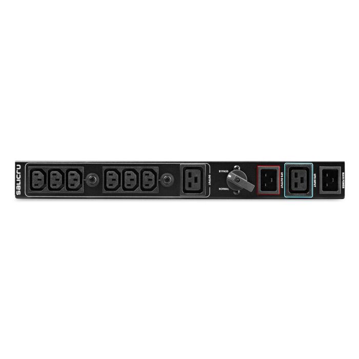 Salicru BM-R 16 A PDU Monofásico 7 Salidas AC Negro C13/C19/C20 240V 16A 6B4OP000005 2 Salicru BM-R 16 A PDU Monofásico 7 Salidas AC Negro C13/C19/C20 240V 16A 6B4OP000005 2