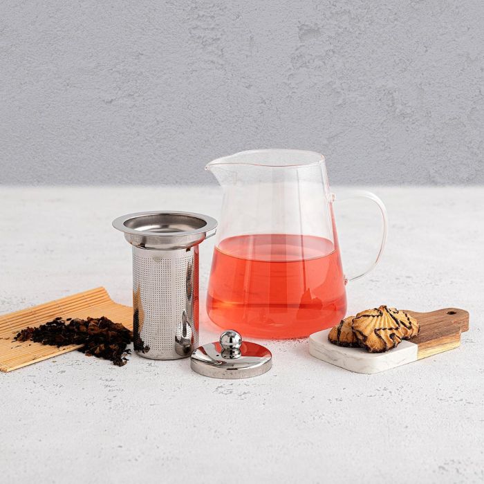 Tetera Vidrio Filtro Inox Serenia Quid 0,95 L 3 Tetera Vidrio Filtro Inox Serenia Quid 0,95 L 3